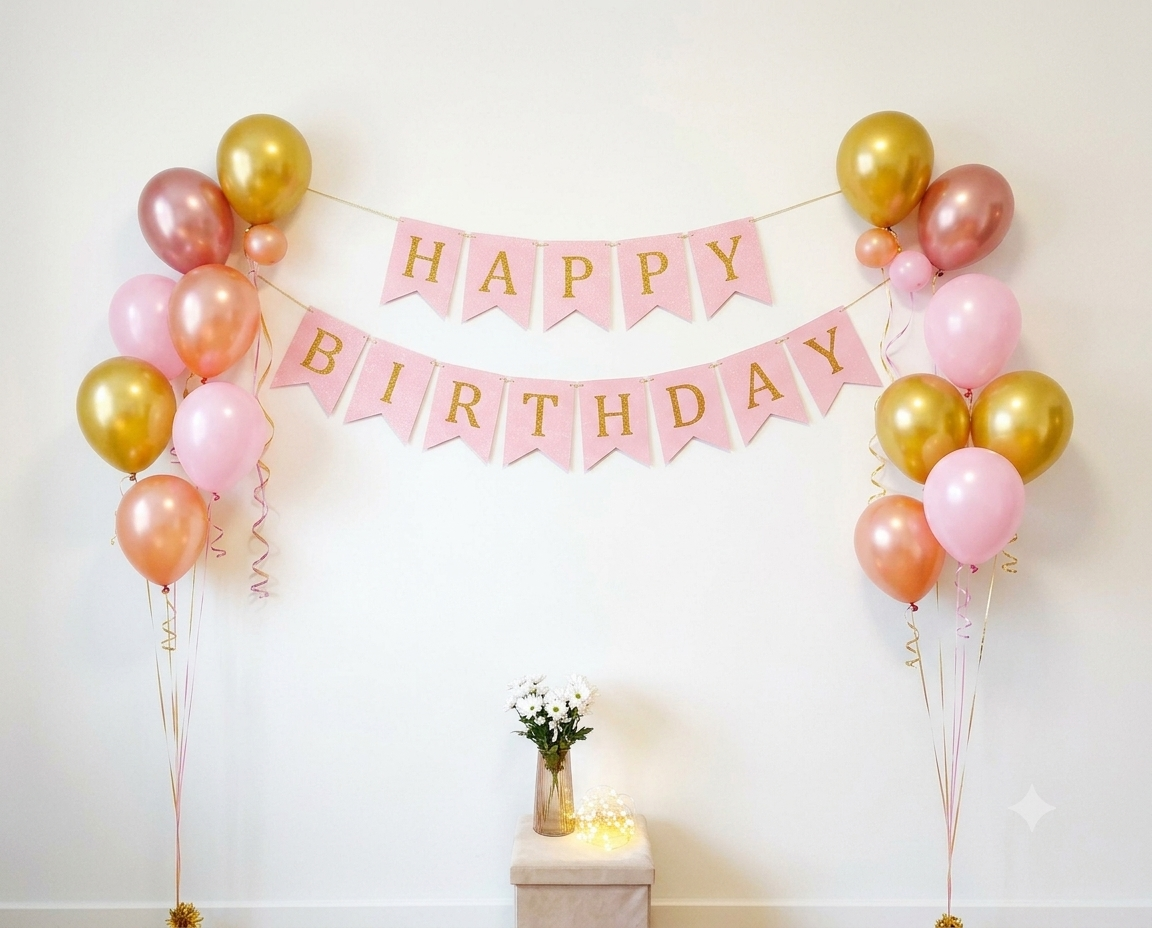 Happy Birthday Tag (Pink)