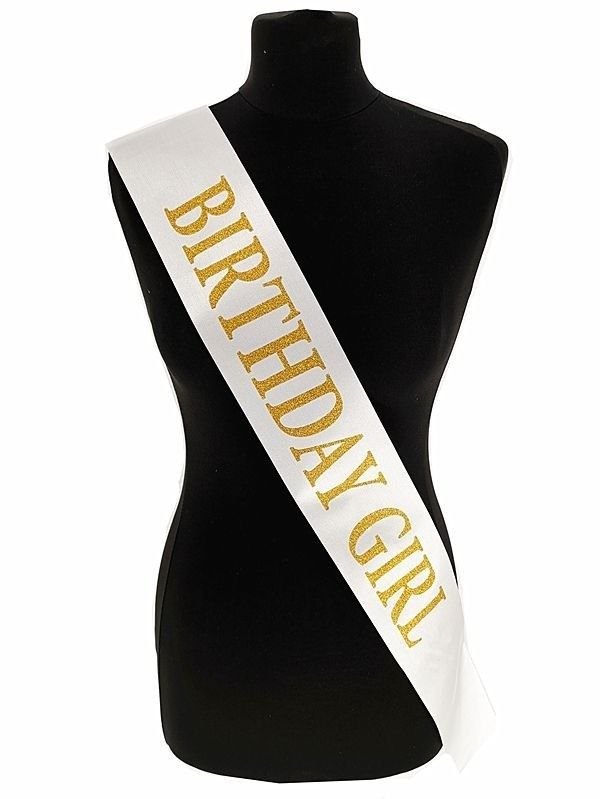 Birthday Girl Sash