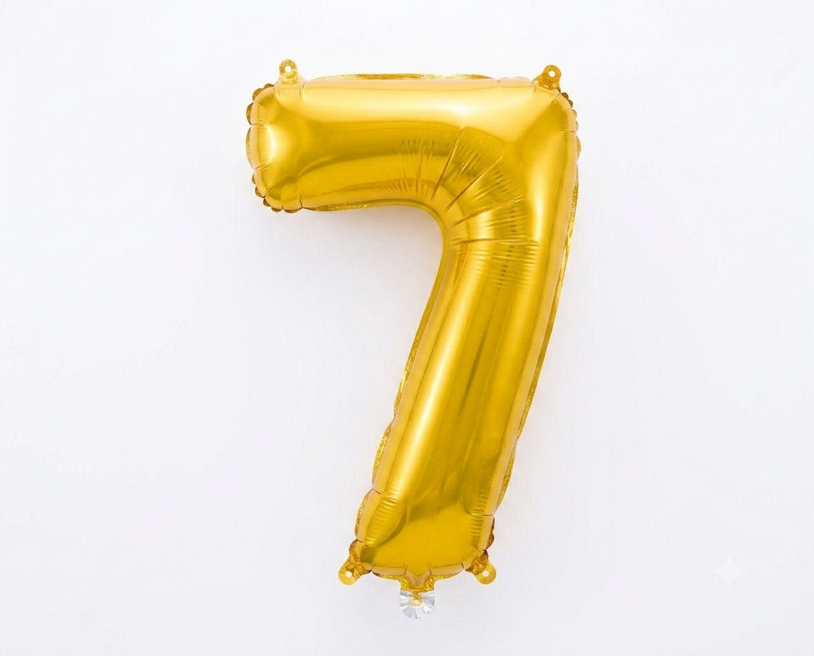Gold Balloon No. 07