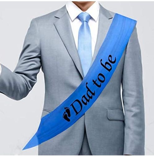 Dad to be sash