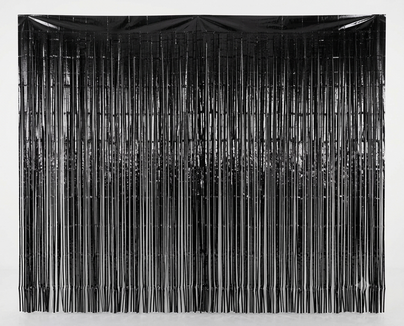 Black Foil Curtains  7Ft*3FT