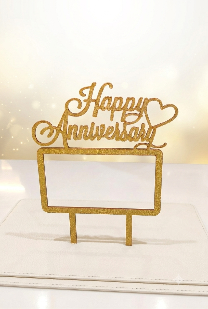 Anniversary Cake Topper