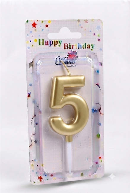 5 No. Candle