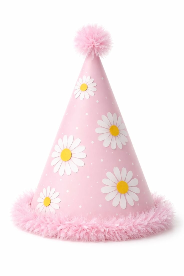 Fluffy Birthday Cap
