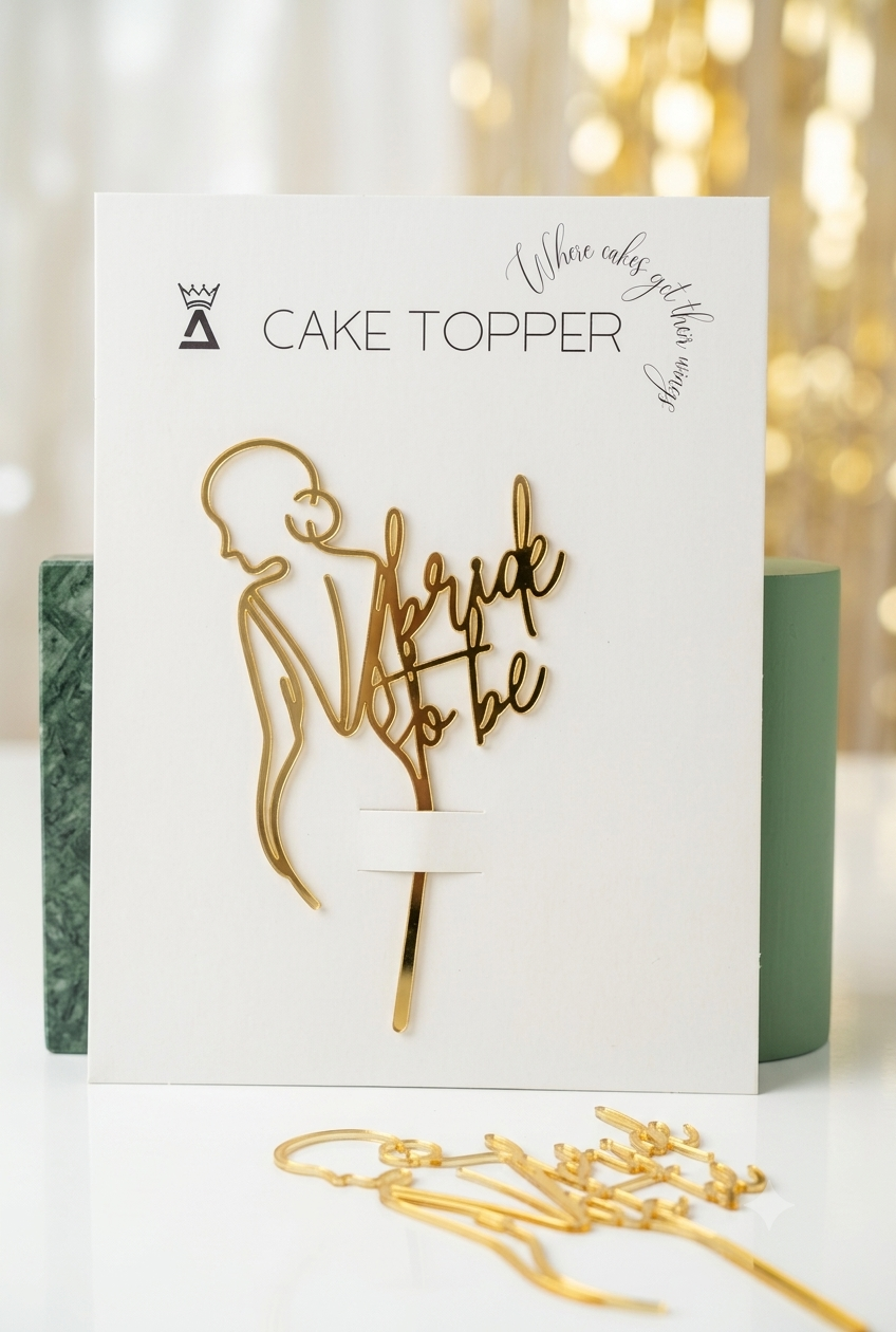 Bride Cake Topper