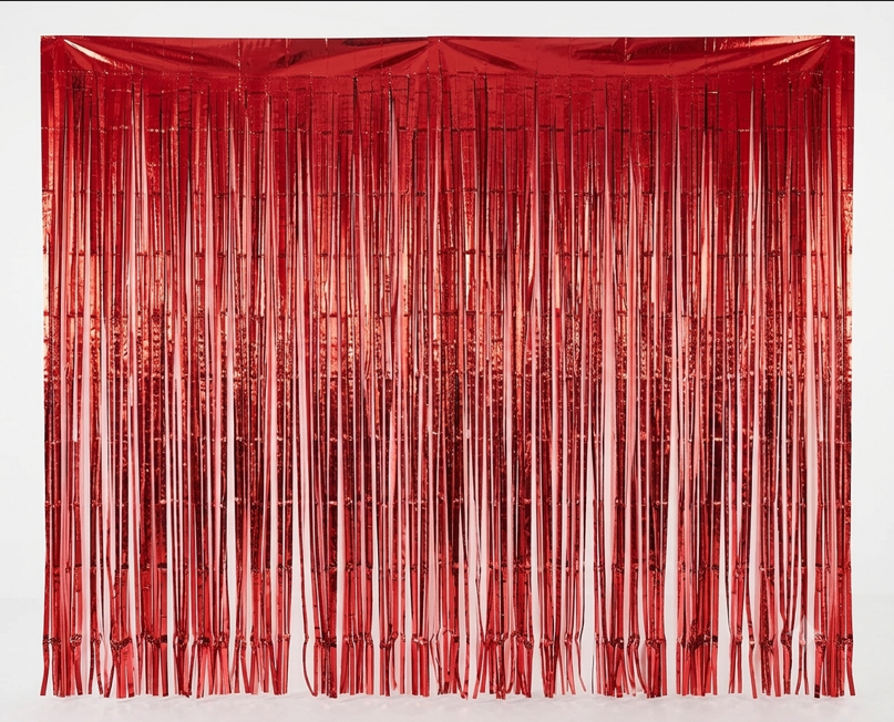 Red Foil Certains  7Ft*3FT