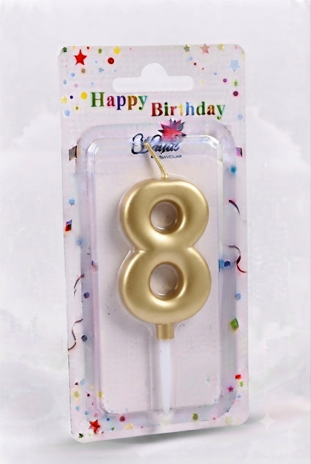8 No. Candle