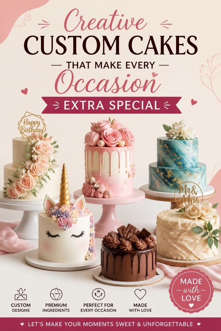 Designer Cakes