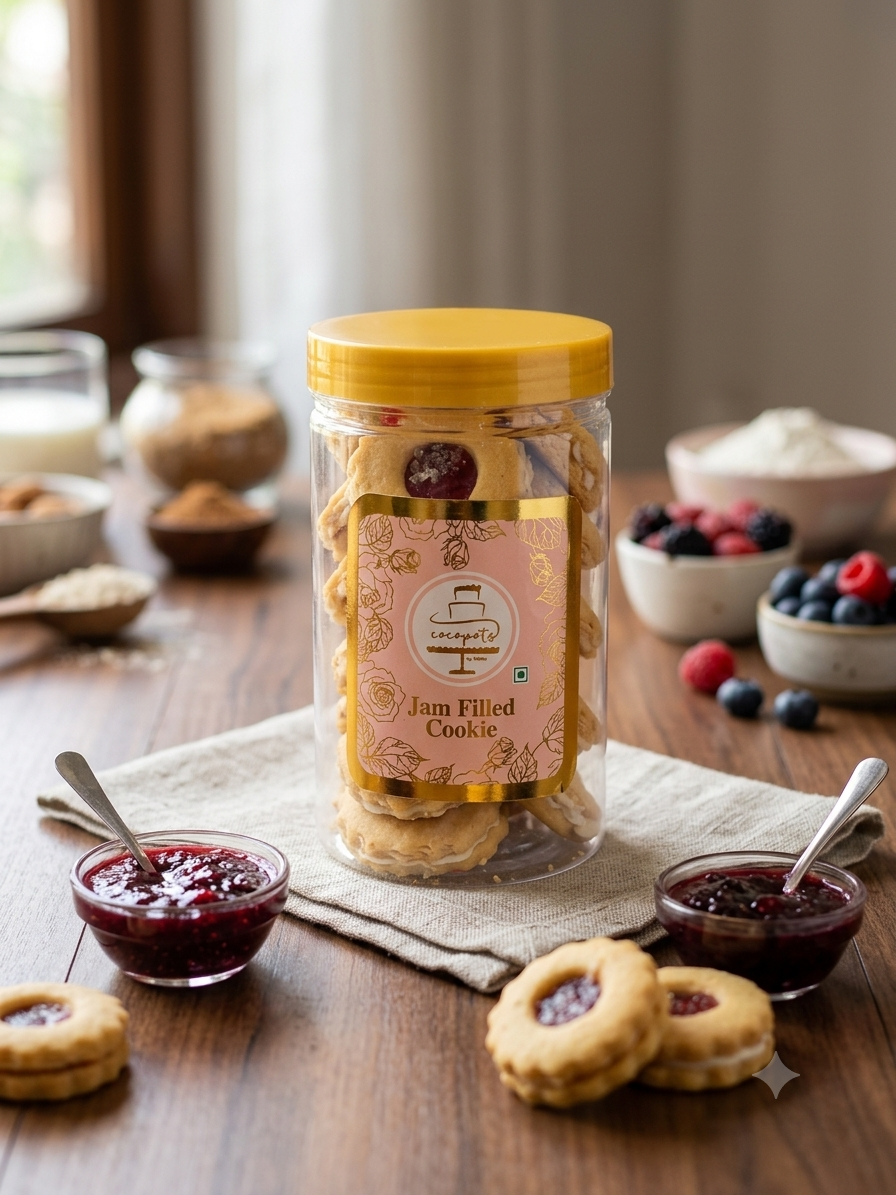 Jam Filled Cookie