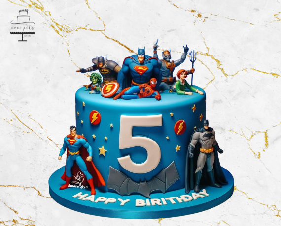 Superhero Legacy Cake