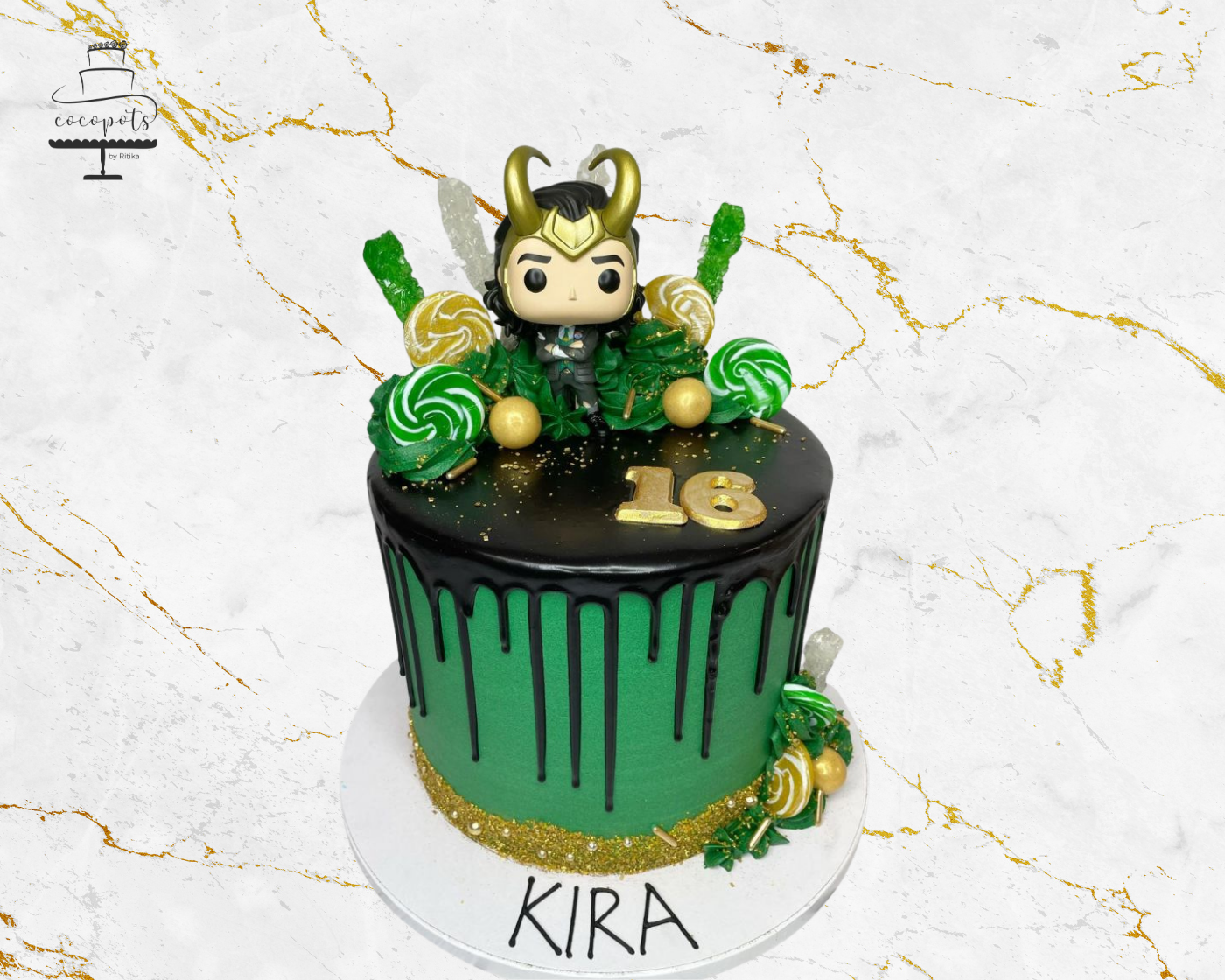 Loki Series Cake