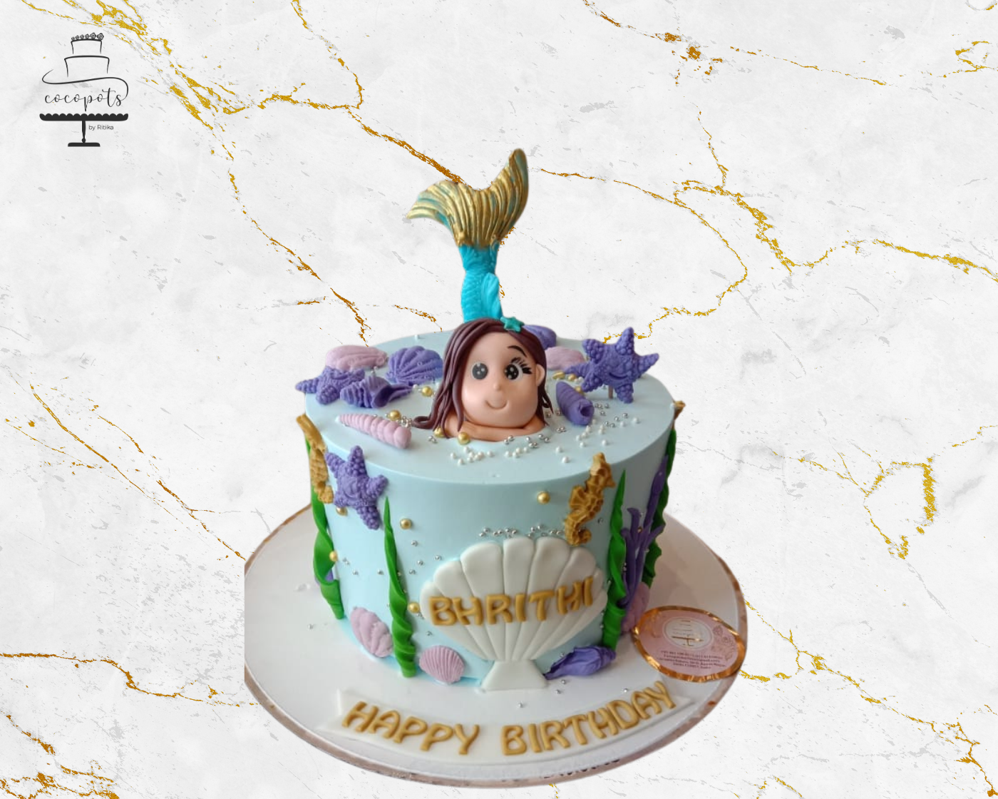 Sweet Mermaid Cake