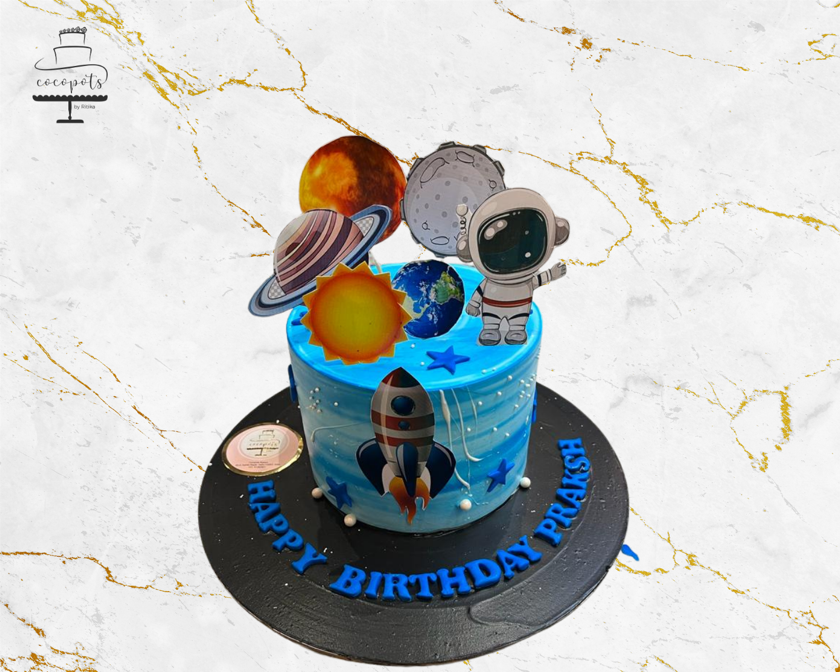 Space Theme Cake