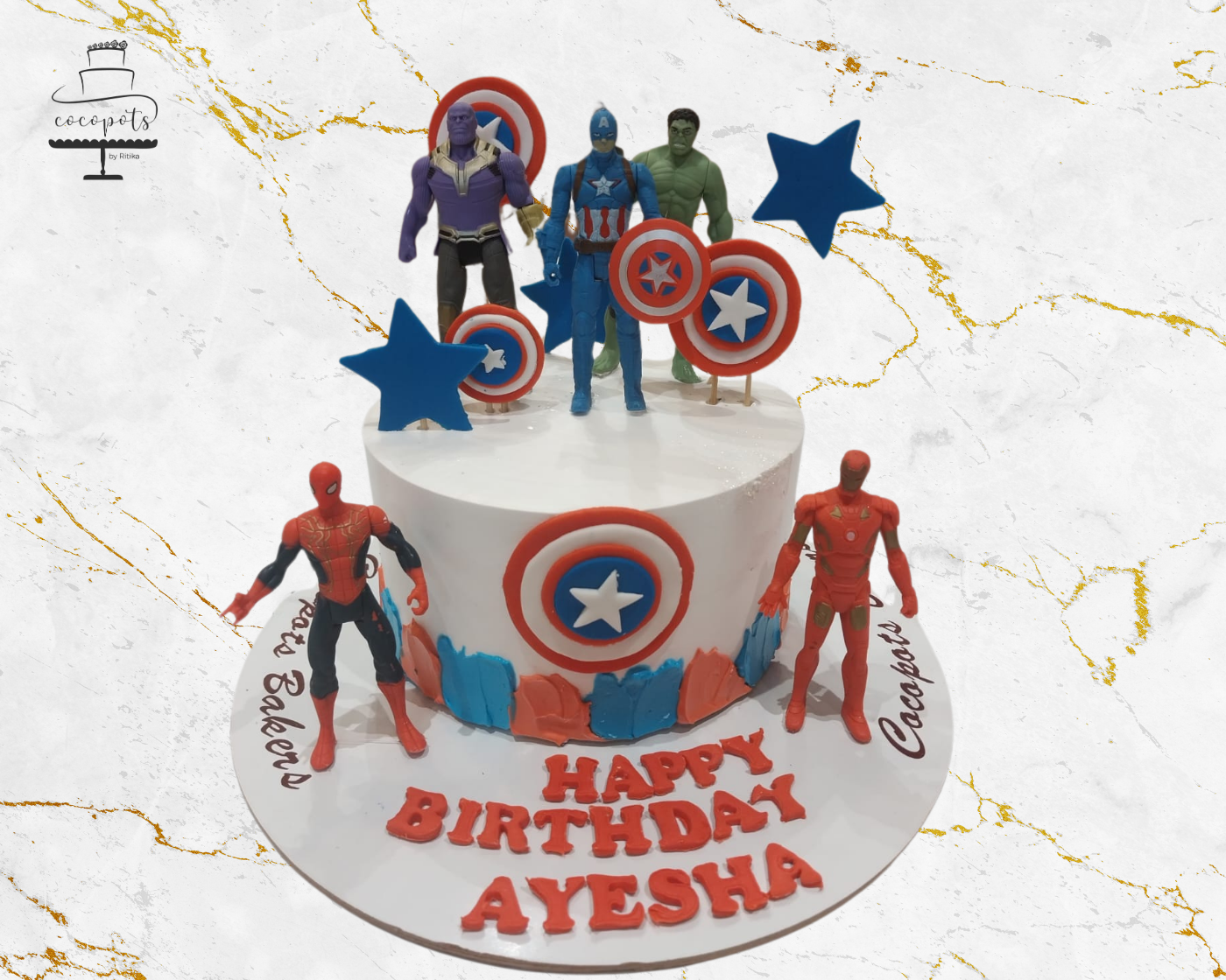 Marvel Forever Cake