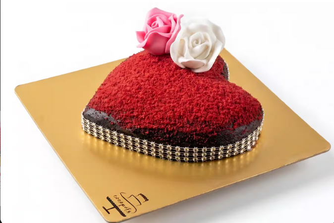 Queen Heart Cake