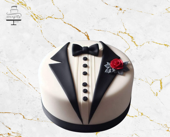 Tuxedo Noir Cake