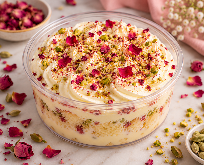 Cardamom & Rose Tres Leches