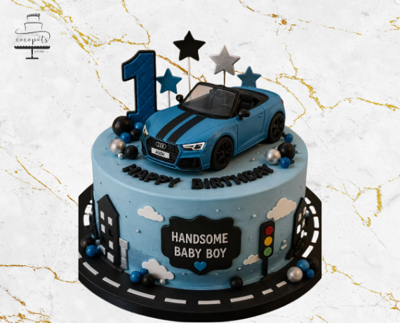 Little Racer Birthday Cake