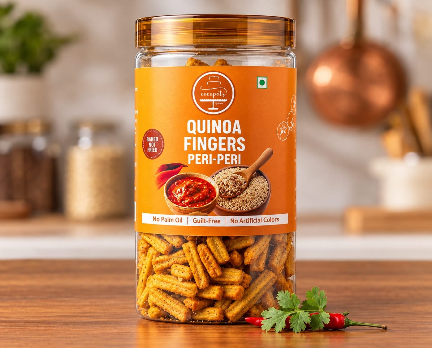 Quinoa Fingers Peri-Peri