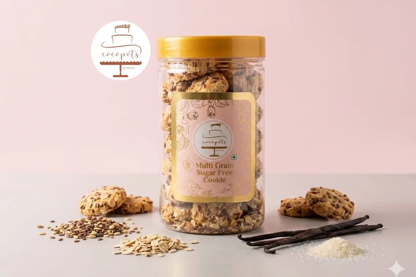 Multi Grain Sugar Free Cookie