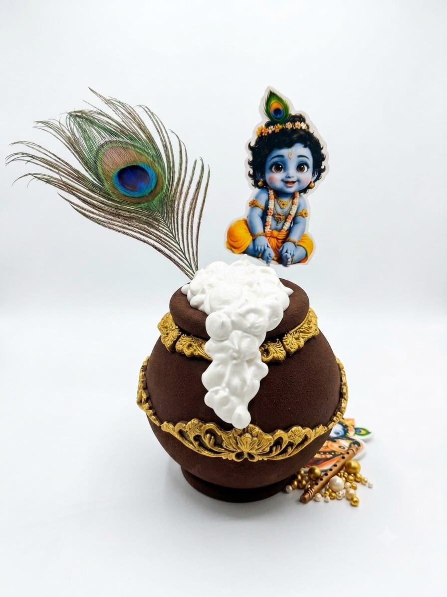 Janmashtami Special Matka Cake