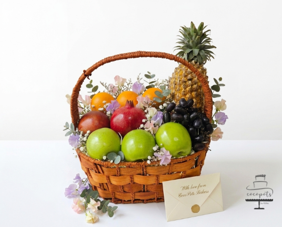 Cocopots Delight Fruit Basket