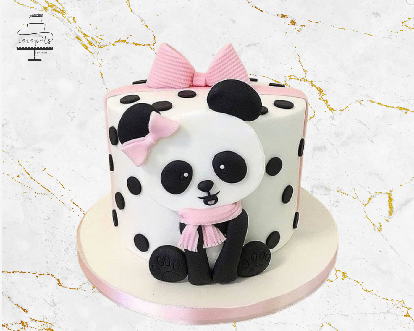 Pretty Panda Cake