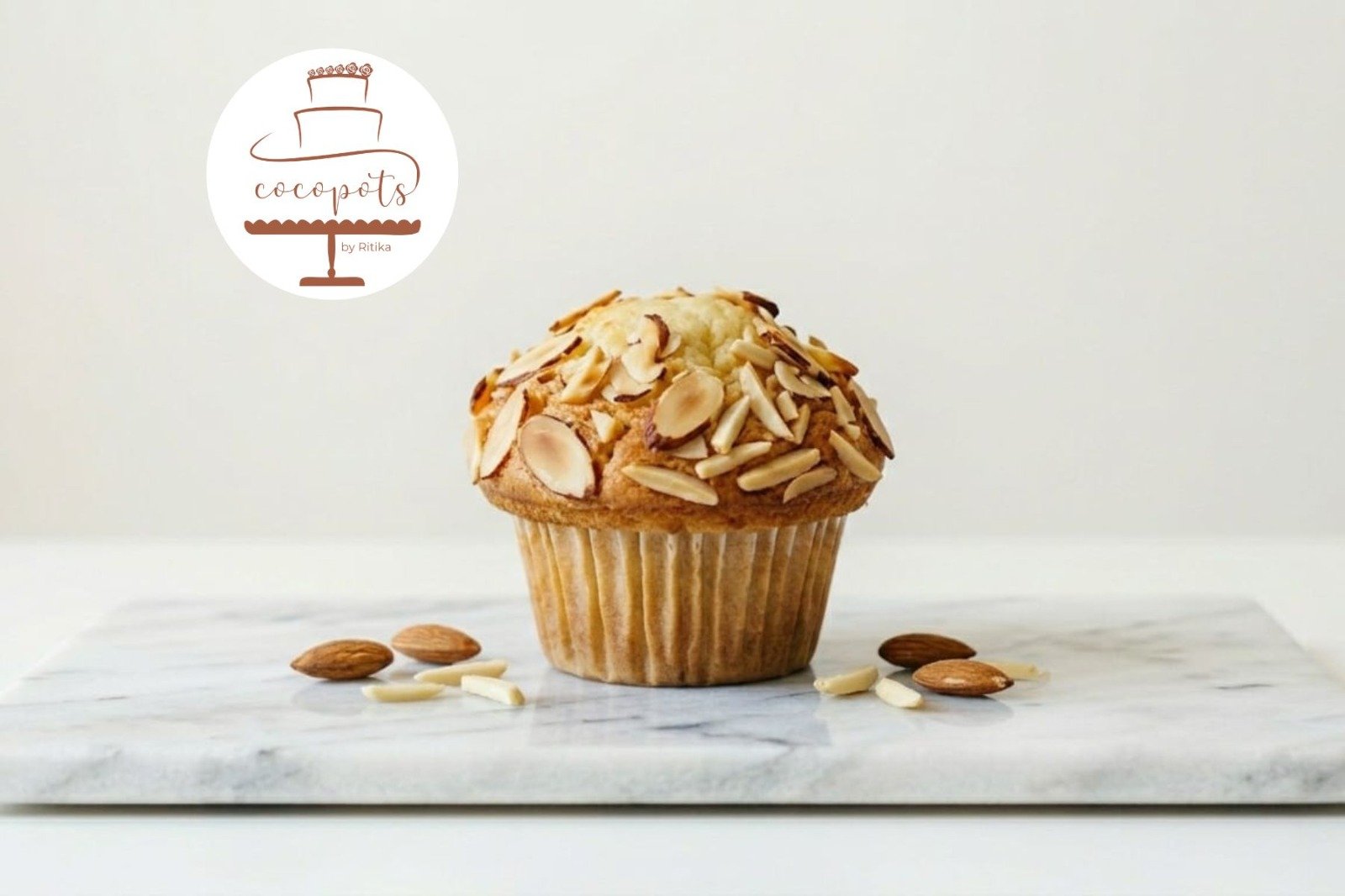 Vanila With Nut Cupcake