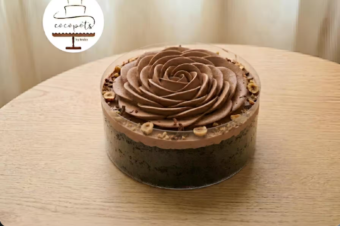 Nutella Mousse Cake